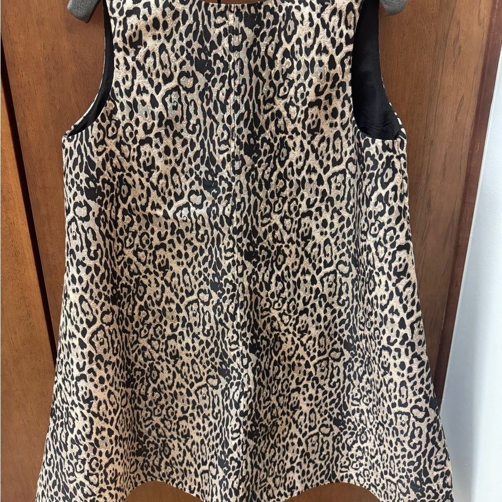 H&M Leopard Print Sleeveless Dress- size medium